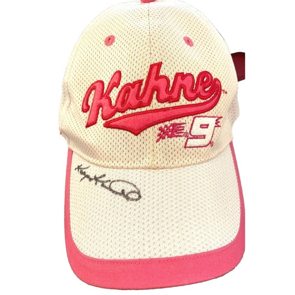 Kasey Kahne 9 Autographed Cap Womens Strapback adjustable NASCAR‎ Racing
